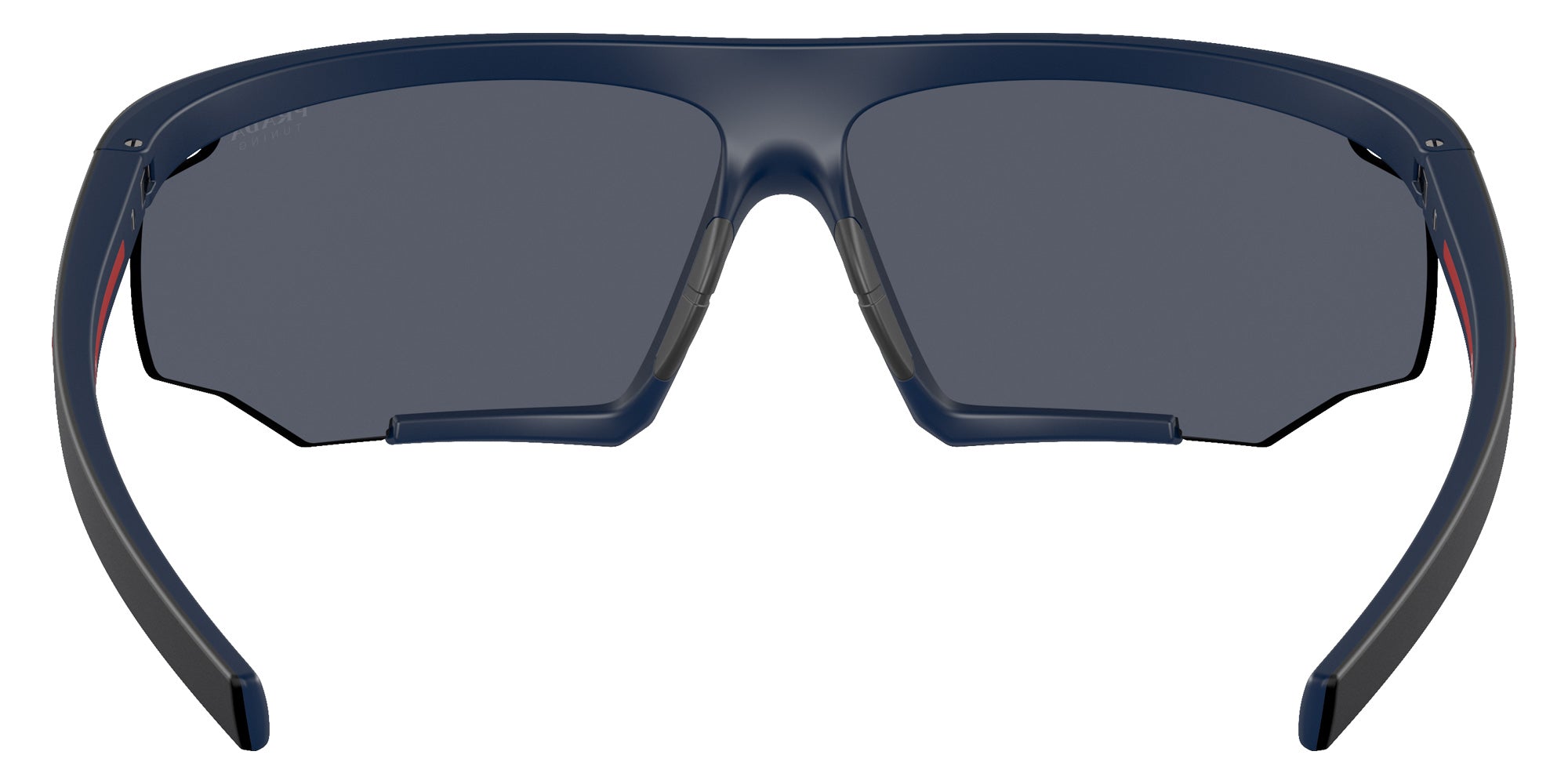 Prada Linea Rossa PS 07YS 13K05U 76 - Black/Red Rubber / Blue Mirrored #id:ps07ys13k05u_s:100115