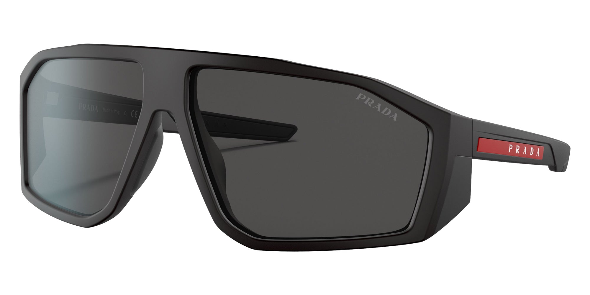 Prada Linea Rossa PS 08WS 1BO06F 67 - Matte Black / Dark Gray #id:ps08ws1bo06f_s:100105