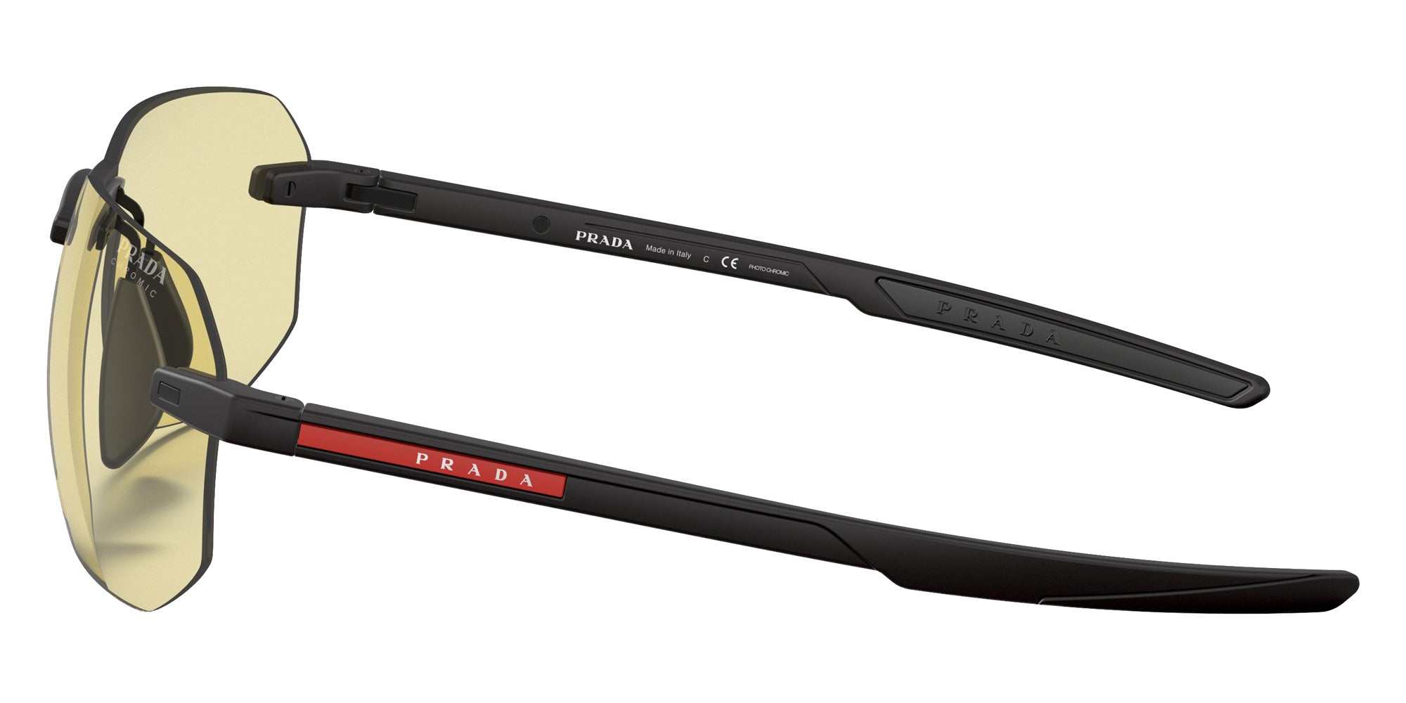 Prada Linea Rossa PS 09WS DG002S 62 - Black Rubber / Photochromic Brown #id:ps09wsdg002s_s:100110