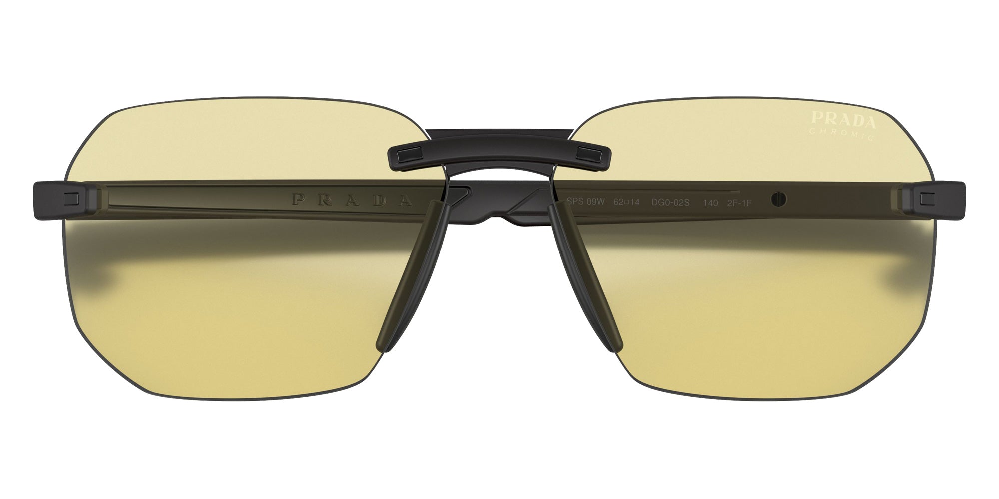 Prada Linea Rossa PS 09WS DG002S 62 - Black Rubber / Photochromic Brown #id:ps09wsdg002s_s:100125