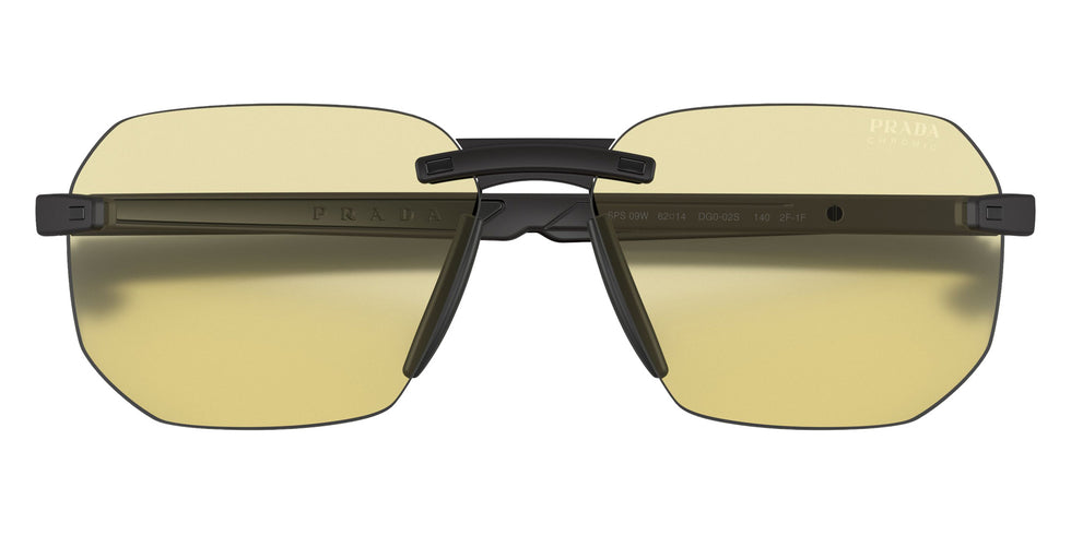 Prada Linea Rossa PS 09WS DG002S 62 - Black Rubber / Photochromic Brown #id:ps09wsdg002s_s:100125