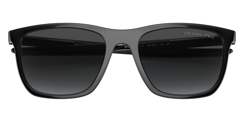 Prada Linea Rossa PS 10WS 1AB06G 54 - Black / Polarized Gray Gradient #id:ps10ws1ab06g_s:100120