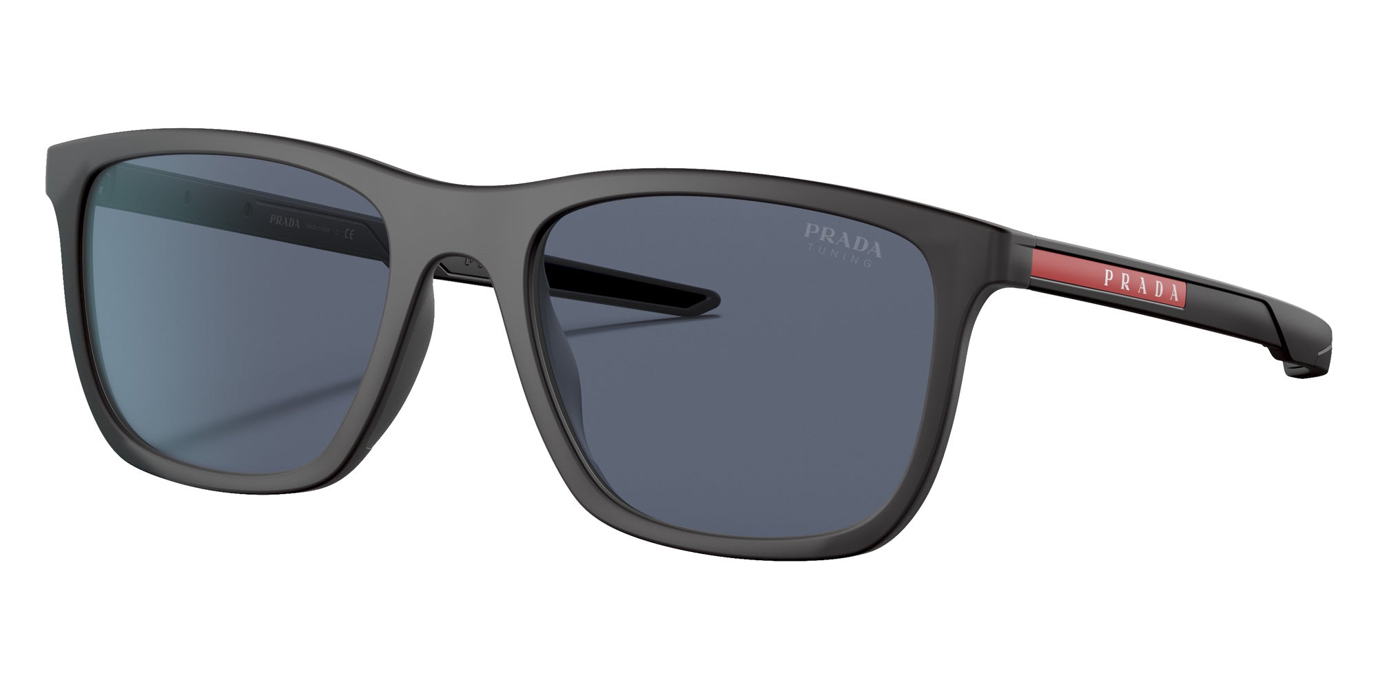 Prada Linea Rossa PS 10WS DG009R 54 - Black Rubber / Blue #id:ps10wsdg009r_s:100105