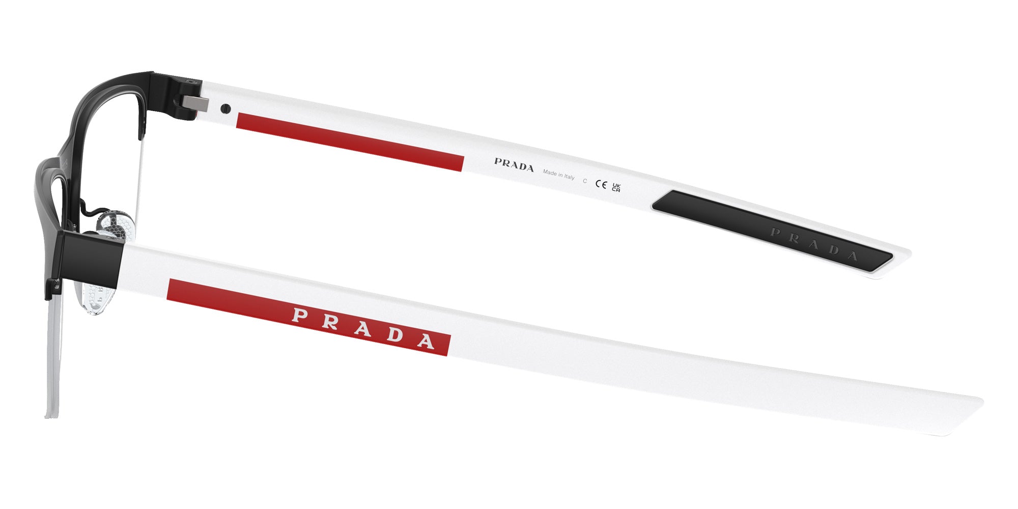 Prada Linea Rossa PS 51QV DG01O1 57 - Black Rubber #id:ps51qvdg01o1_s:100110