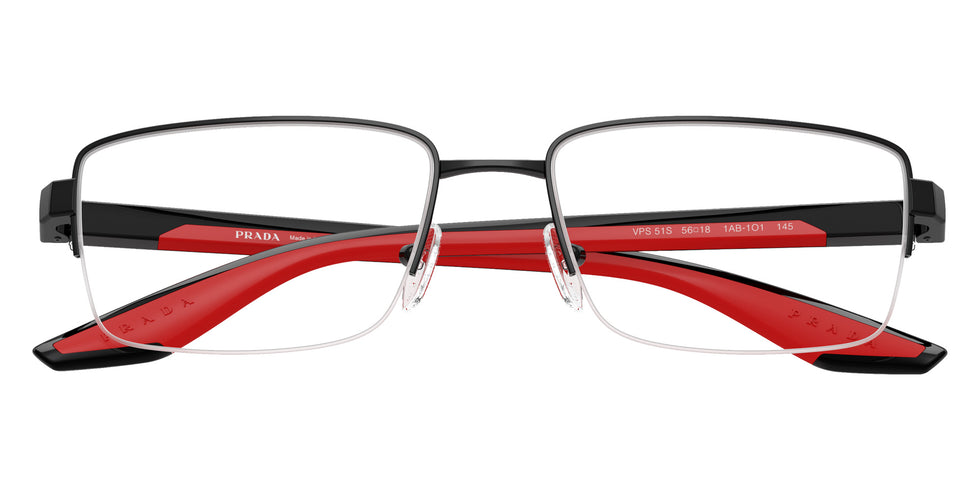 Prada Linea Rossa PS 51SV 1AB1O1 56 - Black #id:ps51sv1ab1o1_s:100120