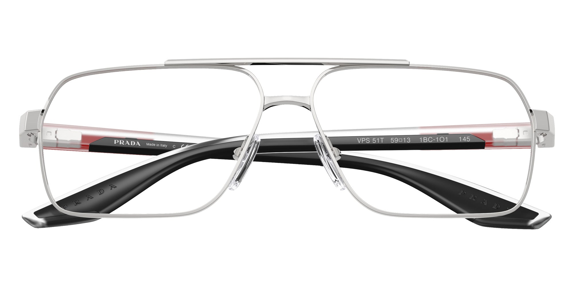 Prada Linea Rossa PS 51TV 1BC1O1 57 - Silver #id:ps51tv1bc1o1_s:108120