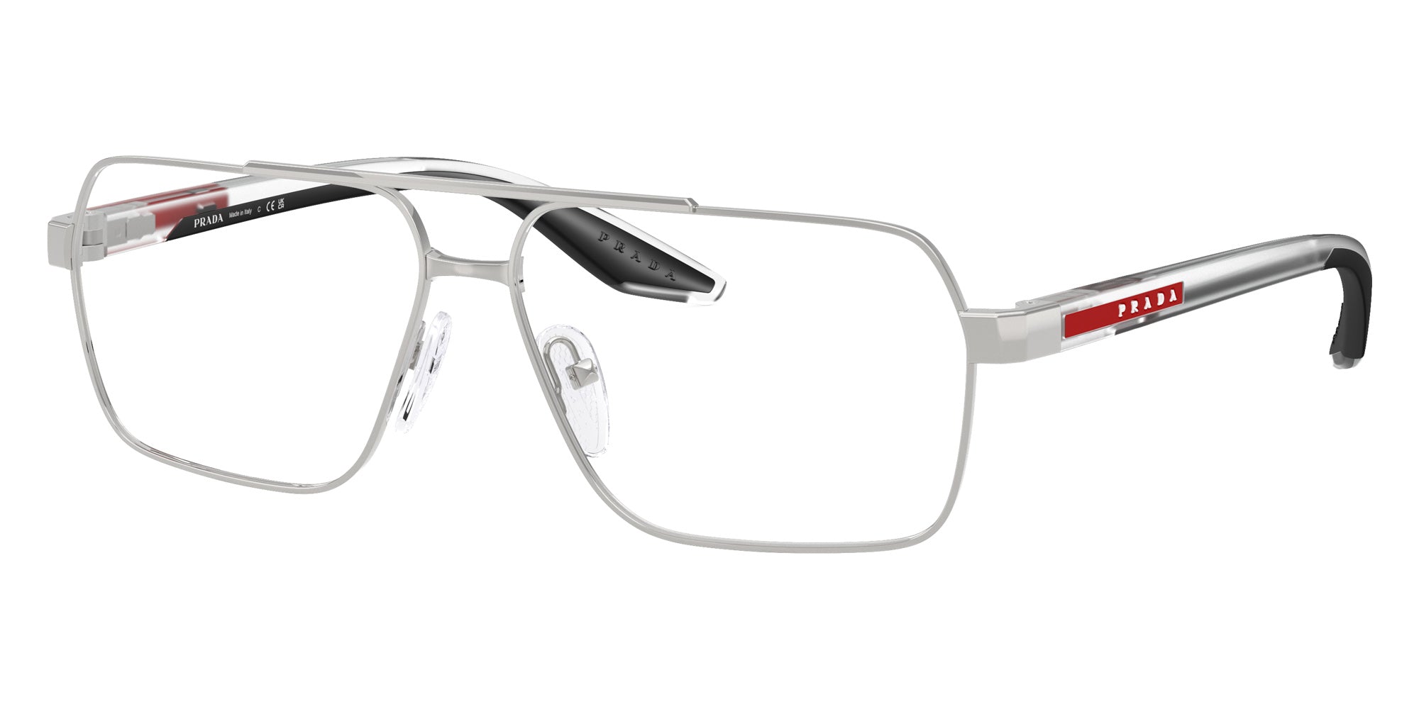 Prada Linea Rossa PS 51TV 1BC1O1 57 - Silver #id:ps51tv1bc1o1_s:108105