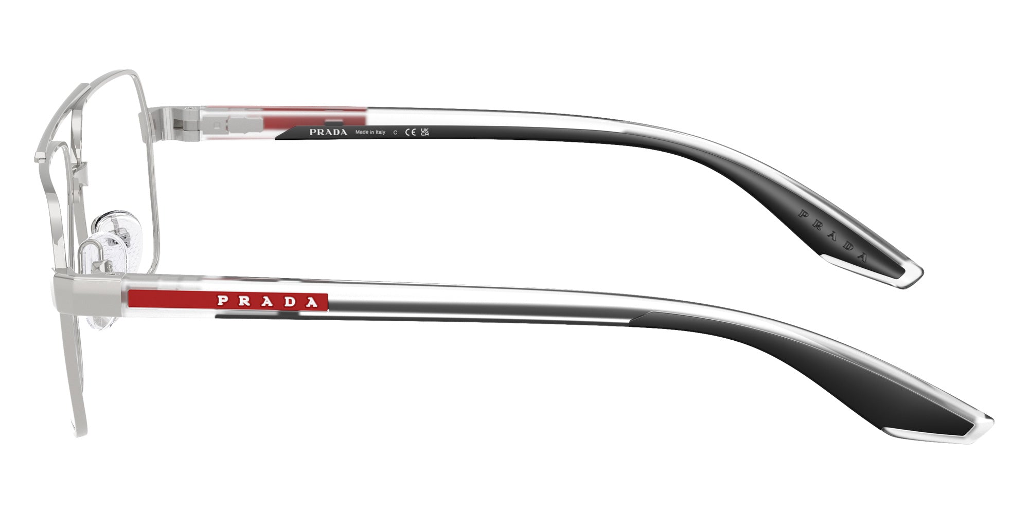 Prada Linea Rossa PS 51TV 1BC1O1 57 - Silver #id:ps51tv1bc1o1_s:108110