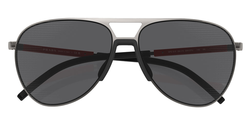 Prada Linea Rossa PS 51XS 5AV07U 59 - Gunmetal / Gray Mirrored Black #id:ps51xs5av07u_s:100120