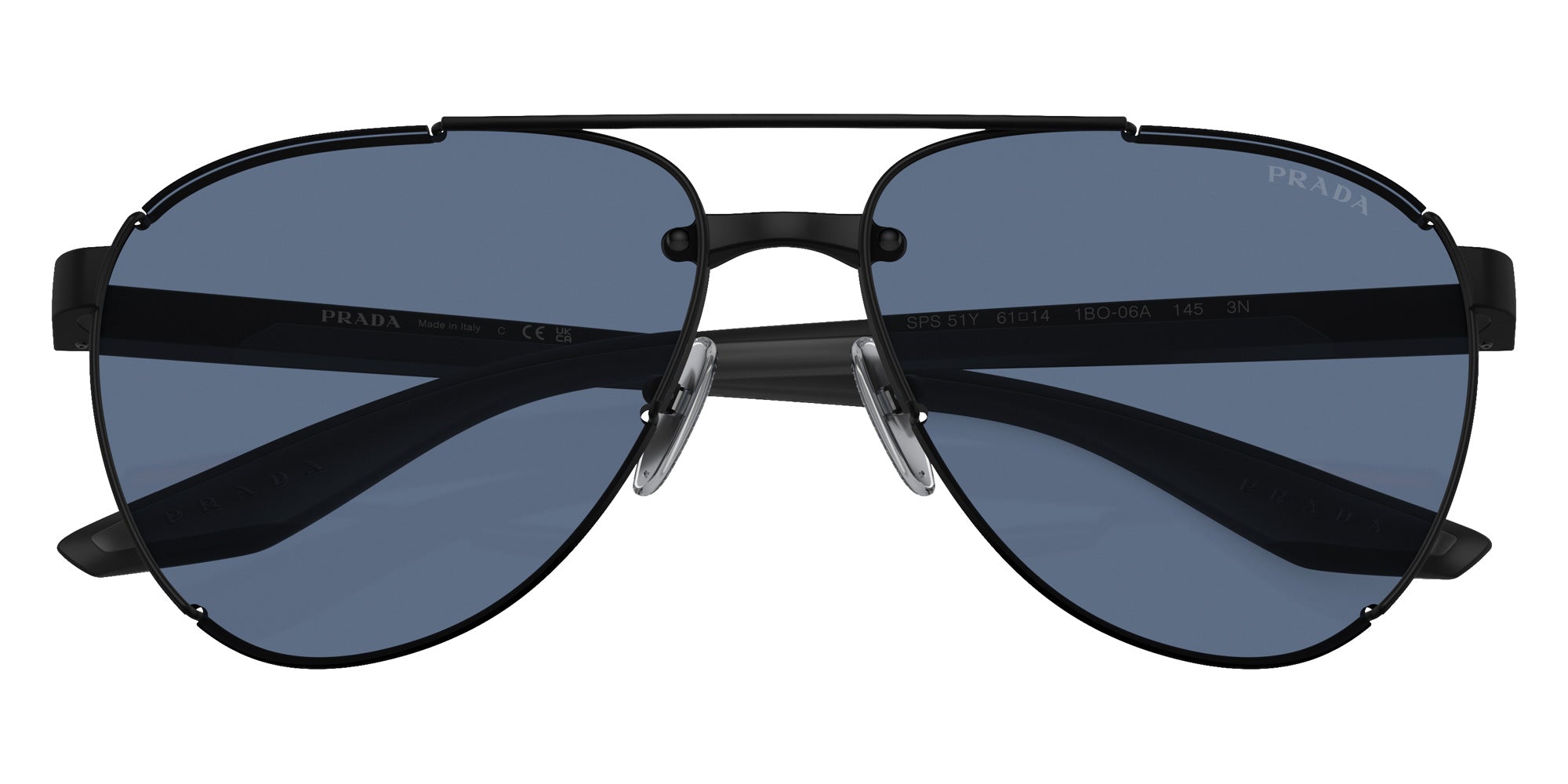 Prada Linea Rossa PS 51YS 1BO06A 61 - Matte Black #id:ps51ys1bo06a_s:102120