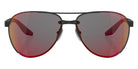 Prada Linea Rossa PS 51YS 1BO08F 61 - Matte Black / Dark Gray Mirrored Blue/Red #id:ps51ys1bo08f_s:100100