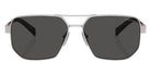Prada Linea Rossa PS 51ZS 1BC06F 59 - Silver / Dark Gray #id:ps51zs1bc06f_s:100100