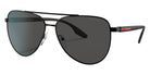 Prada Linea Rossa PS 52WS 1BO06F 61 - Matte Black / Dark Gray #id:ps52ws1bo06f_s:100105