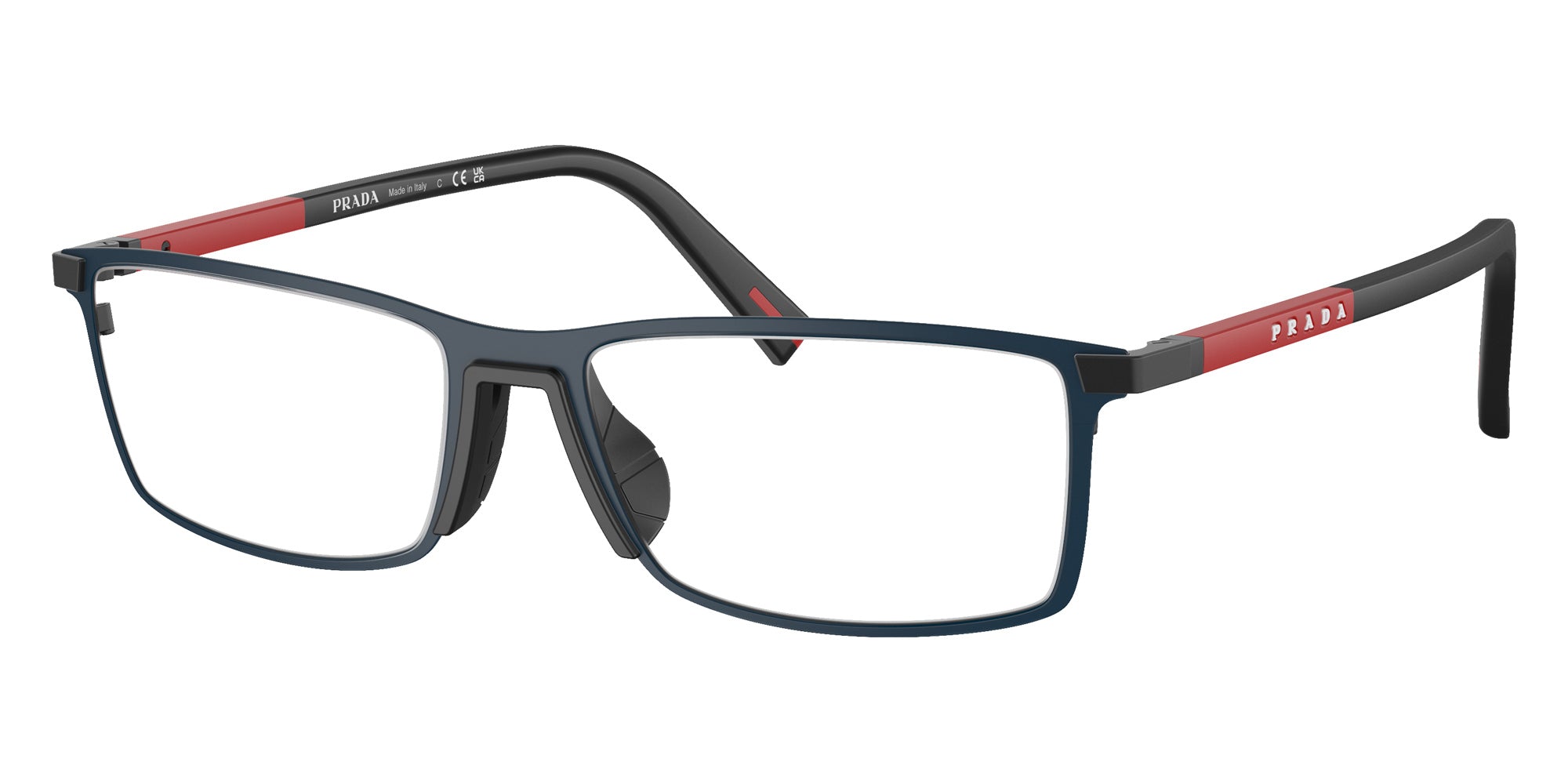 Prada Linea Rossa PS 53QV TFY1O1 55 - Blue Rubbered #id:ps53qvtfy1o1_s:102105