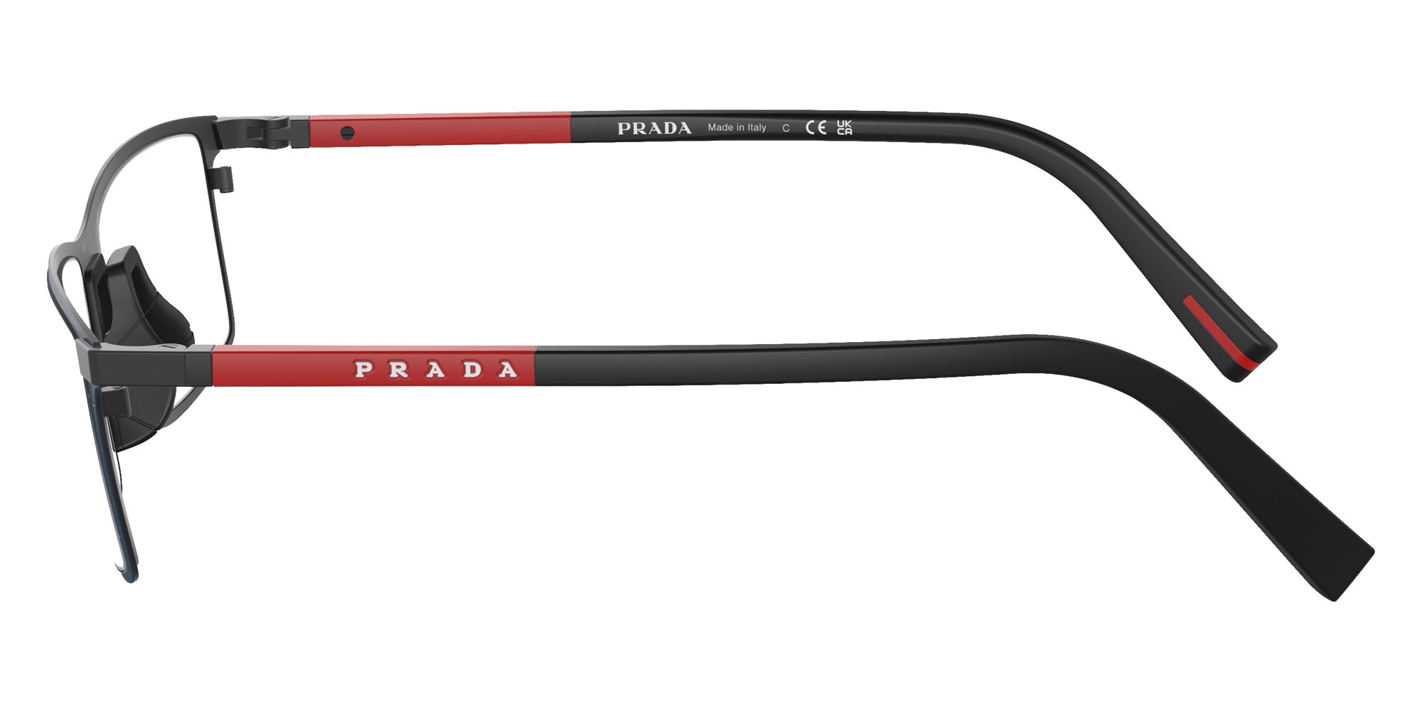 Prada Linea Rossa PS 53QV TFY1O1 55 - Blue Rubbered #id:ps53qvtfy1o1_s:102110