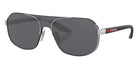 Prada Linea Rossa PS 53YS 1BC07U 140 - Silver / Gray Mirrored Black #id:ps53ys1bc07u_s:102105