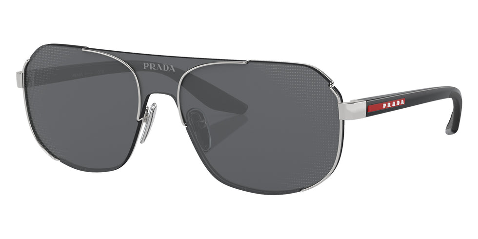Prada Linea Rossa PS 53YS 1BC07U 140 - Silver / Gray Mirrored Black #id:ps53ys1bc07u_s:102105