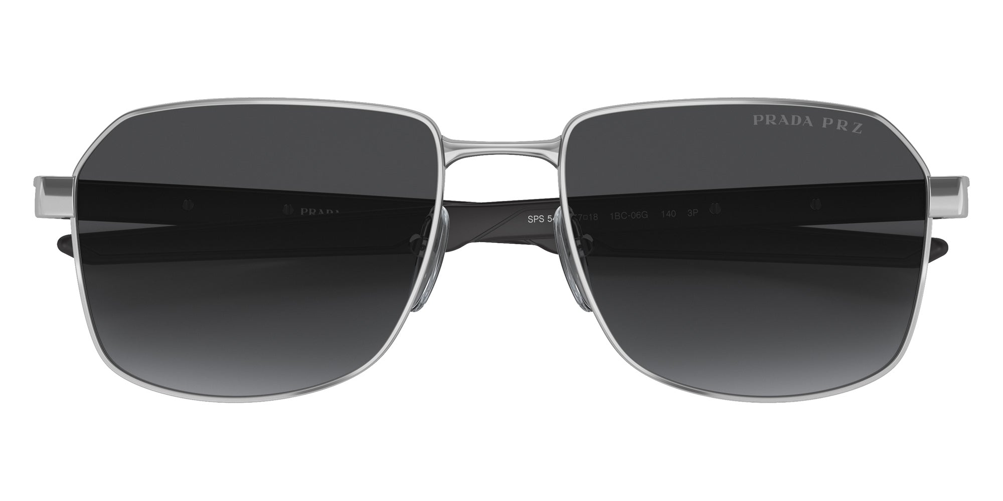 Prada Linea Rossa PS 54WS 1BC06G 57 - Silver #id:ps54ws1bc06g_s:100120