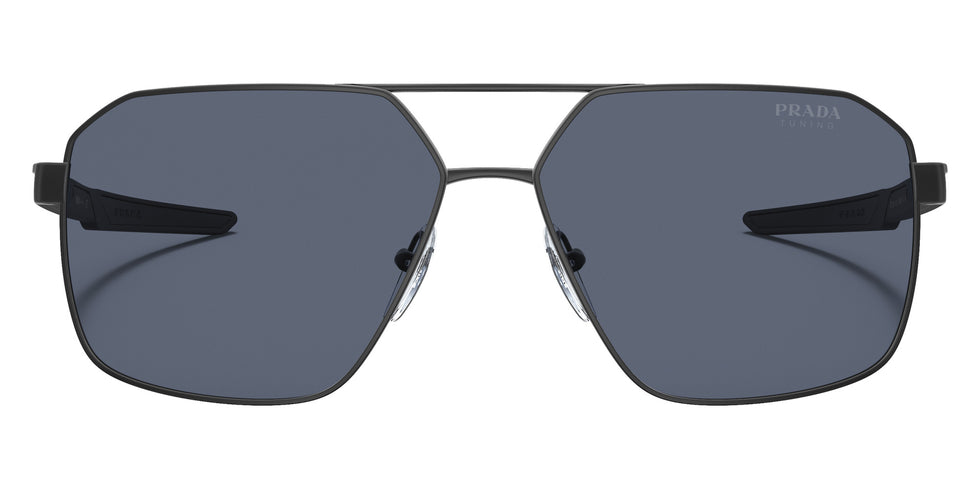 Prada Linea Rossa PS 55WS DG009R 60 - Black Rubber / Blue #id:ps55wsdg009r_s:100100