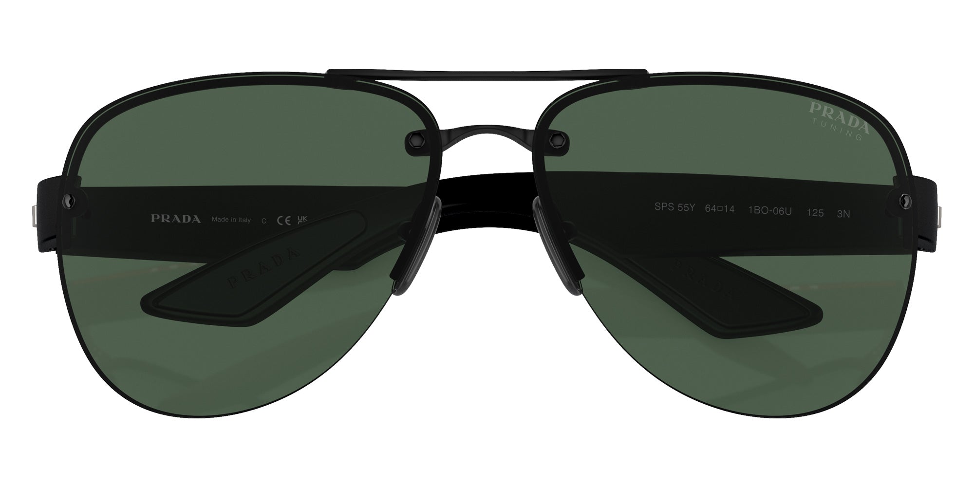 Prada Linea Rossa PS 55YS 1BO06U 64 - Matte Black #id:ps55ys1bo06u_s:100120