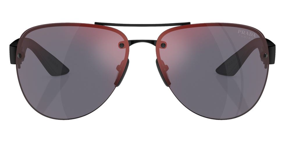 Prada Linea Rossa PS 55YS 1BO10A 64 - Matte Black / Dark Gray Mirrored #id:ps55ys1bo10a_s:100100