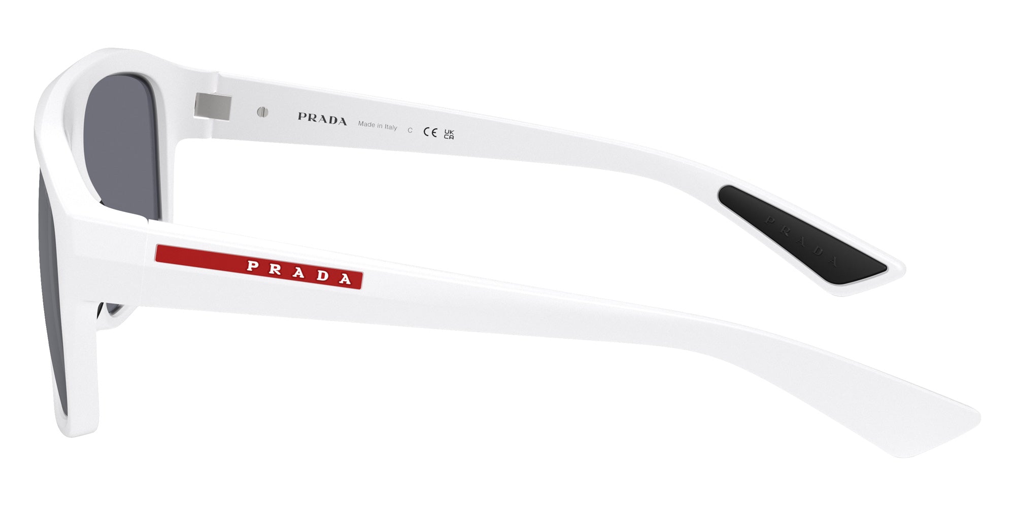 Prada Linea Rossa PS B02S AAI40A 59 - Matte White / Light Blue Mirrored Silver #id:psb02saai40a_s:100110