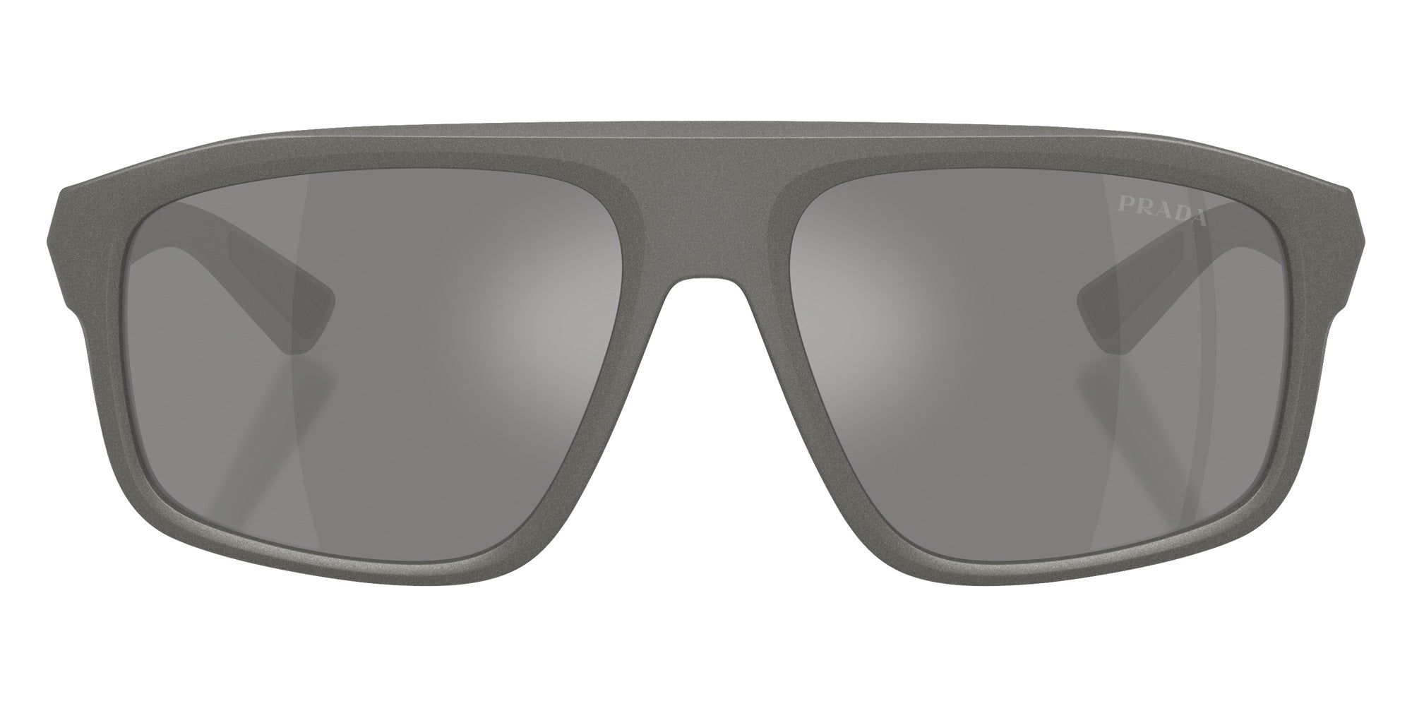 Prada Linea Rossa PS B02SF 16X7W1 59 - Metal Gray / Gray Mirrored Silver #id:psb02sf16x7w1_s:100100