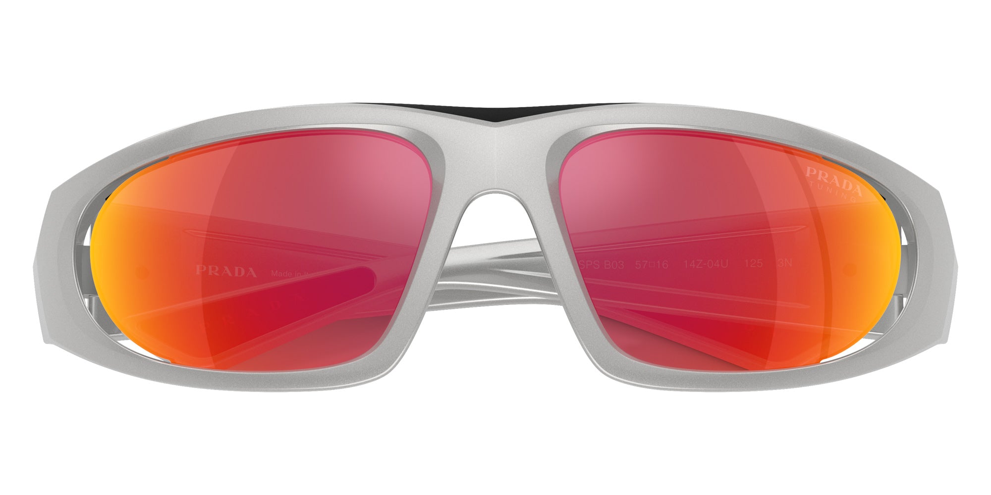 Prada Linea Rossa PS B03S 14Z04U 57 - Metal Gray #id:psb03s14z04u_s:100120