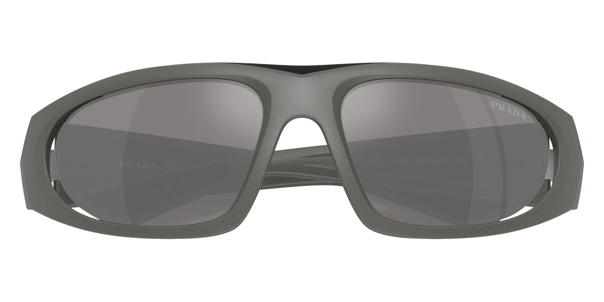 Prada Linea Rossa PS B03S 16X7W1 57 - Metal Gray #id:psb03s16x7w1_s:102120