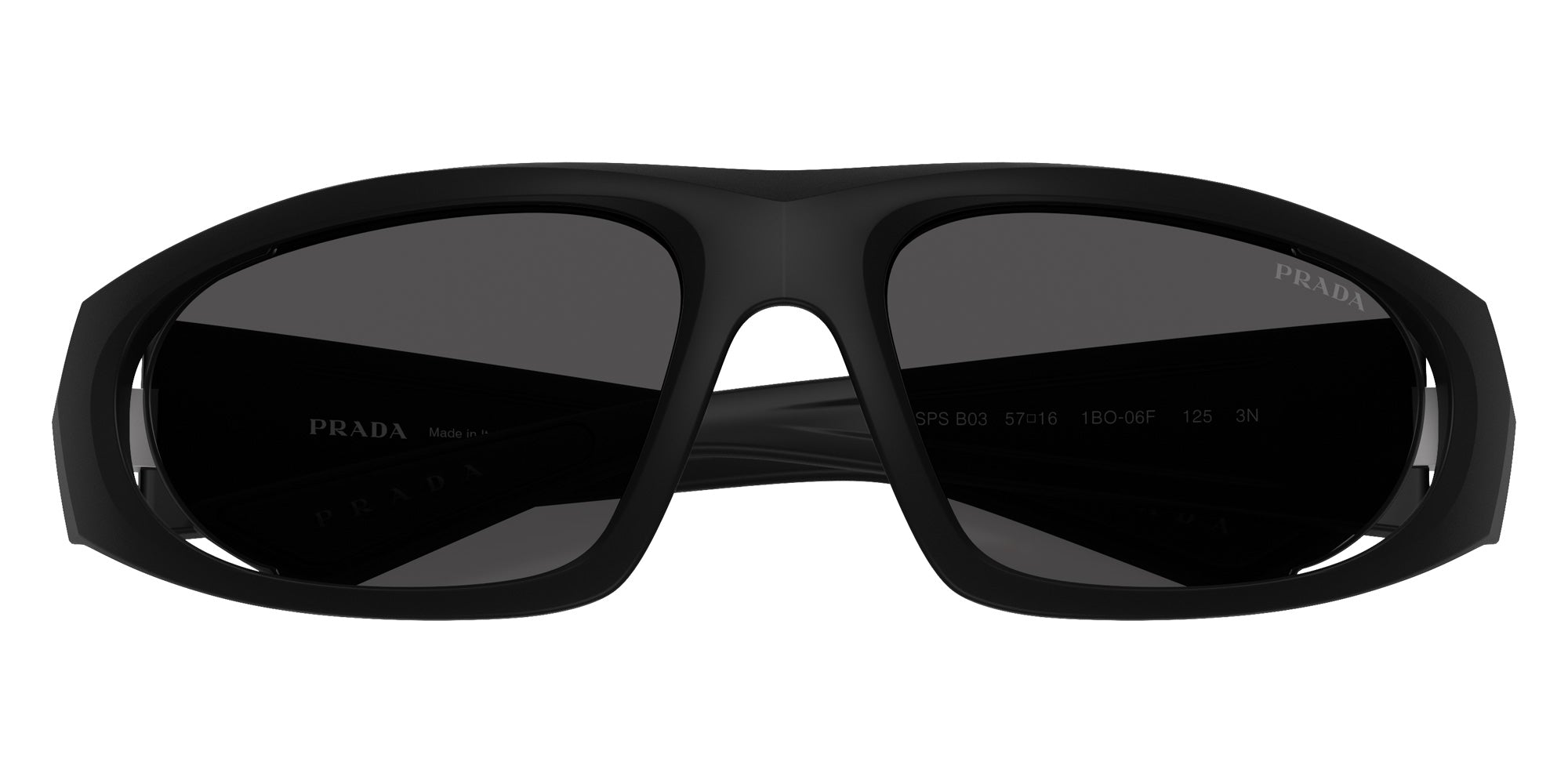 Prada Linea Rossa PS B03S 1BO06F 57 - Matte Black #id:psb03s1bo06f_s:104120
