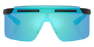 Prada Linea Rossa PS B06S 1BO08R 140 - Matte Black / Light Green Mirrored Blue #id:psb06s1bo08r_s:102100