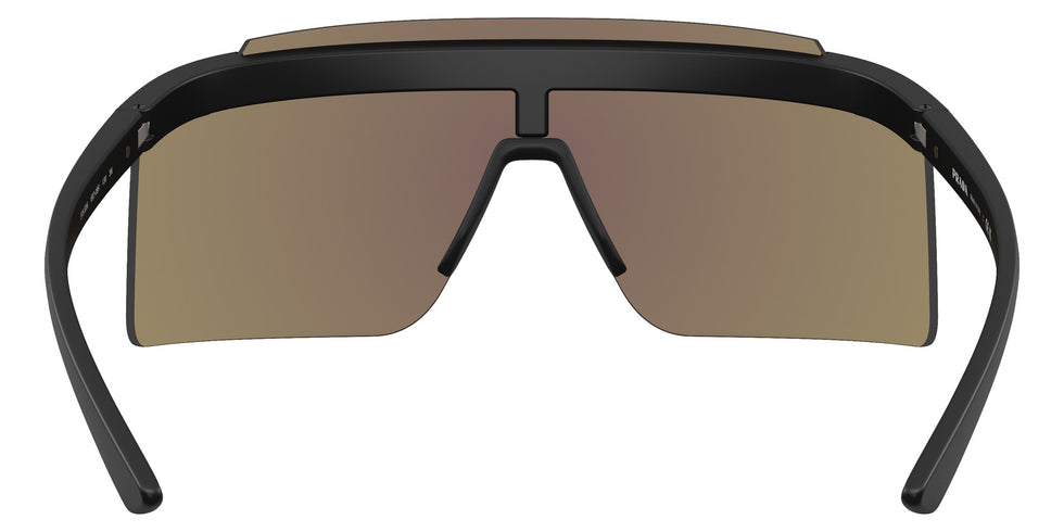 Prada Linea Rossa PS B06S 1BO08R 140 - Matte Black / Light Green Mirrored Blue #id:psb06s1bo08r_s:102115