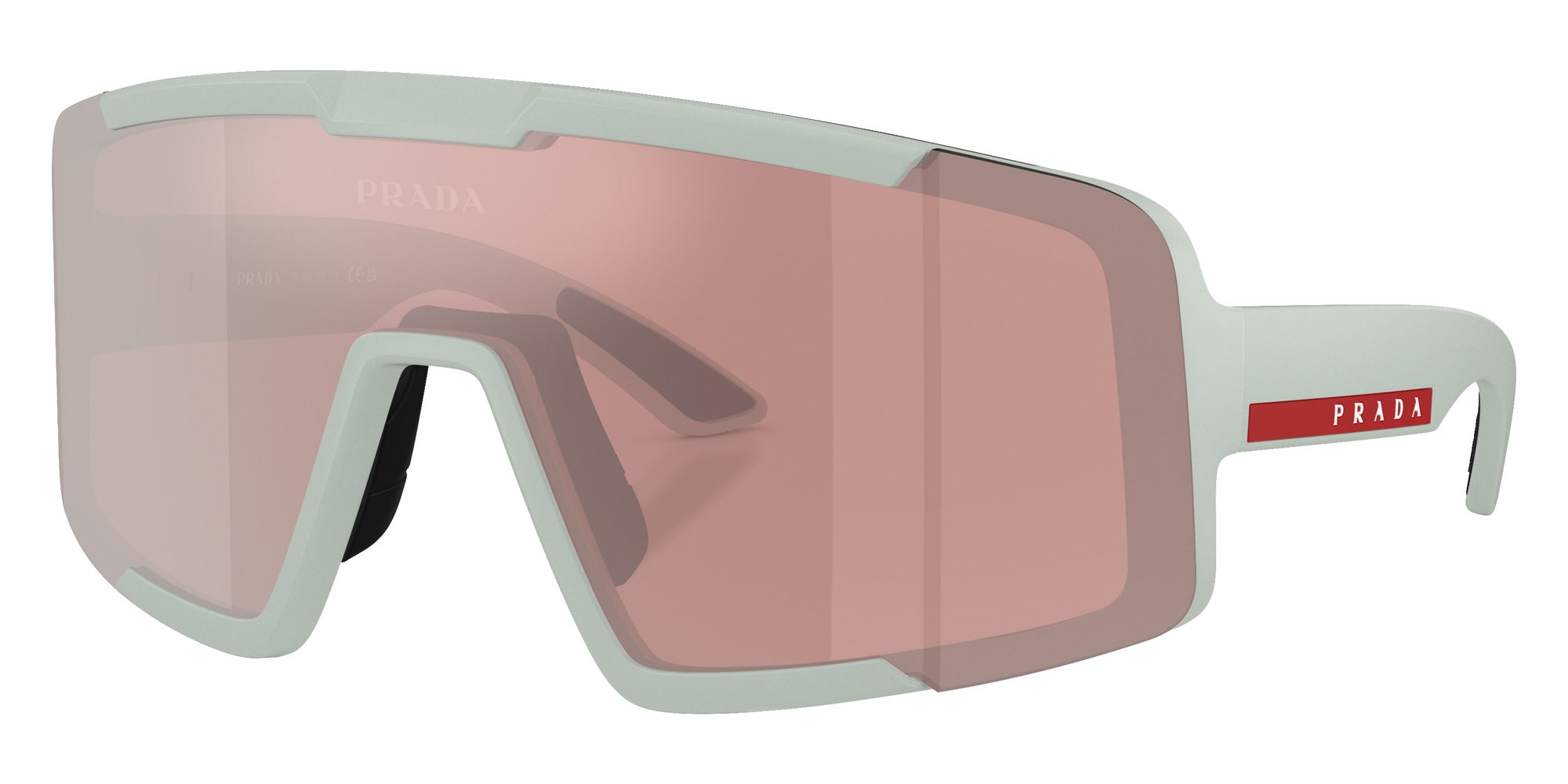 Prada Linea Rossa PS B07S 25H80U 144 - Matte Gray / Purple Mirrored Silver #id:psb07s25h80u_s:104105