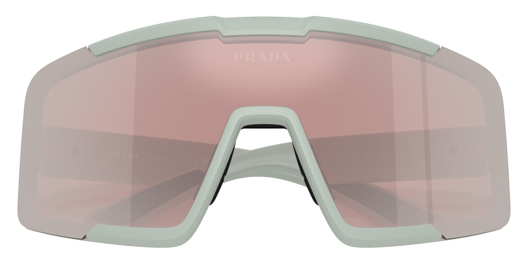 Prada Linea Rossa PS B07S 25H80U 144 - Matte Gray / Purple Mirrored Silver #id:psb07s25h80u_s:104120