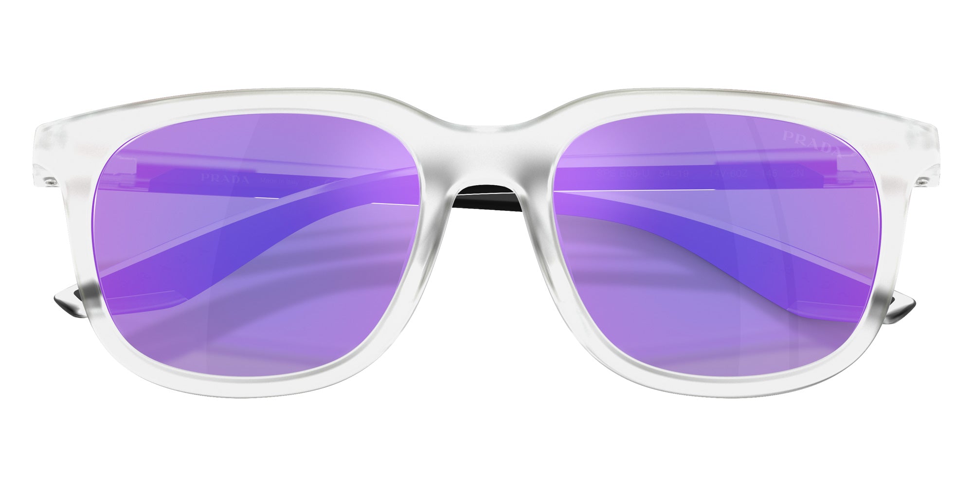 Prada Linea Rossa PS B09SU 14V60Z 54 - Matte Transparent #id:psb09su14v60z_s:100120