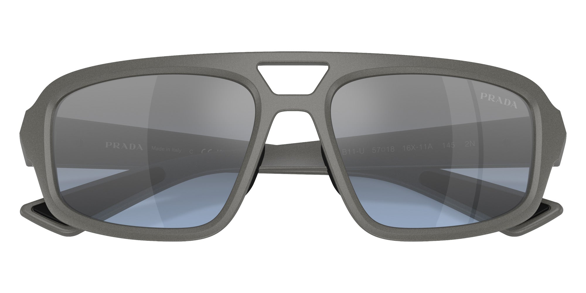 Prada Linea Rossa PS B11SU 16X11A 57 - Metal Gray #id:psb11su16x11a_s:100120