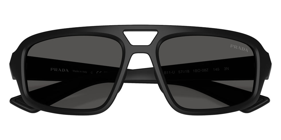 Prada Linea Rossa PS B11SU 1BO08Z 57 - Matte Black #id:psb11su1bo08z_s:102120