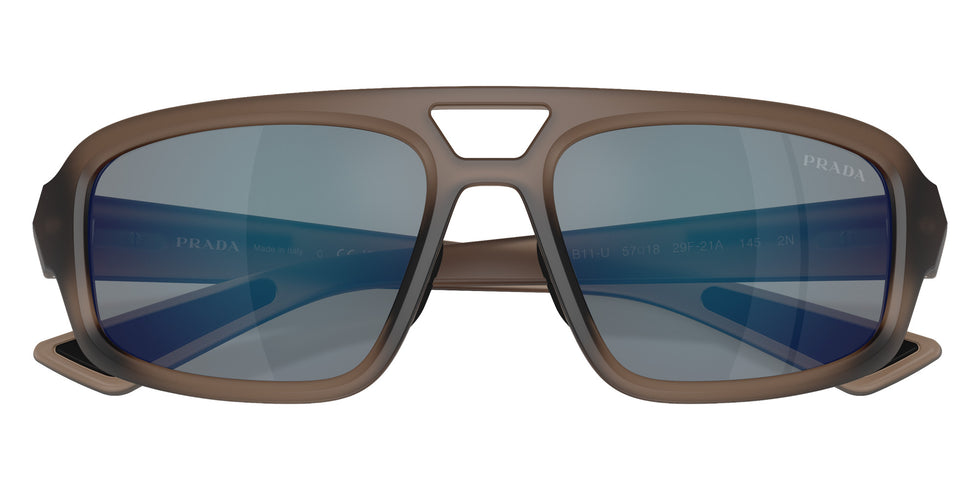 Prada Linea Rossa PS B11SU 29F21A 57 - Frosted Brown #id:psb11su29f21a_s:106120