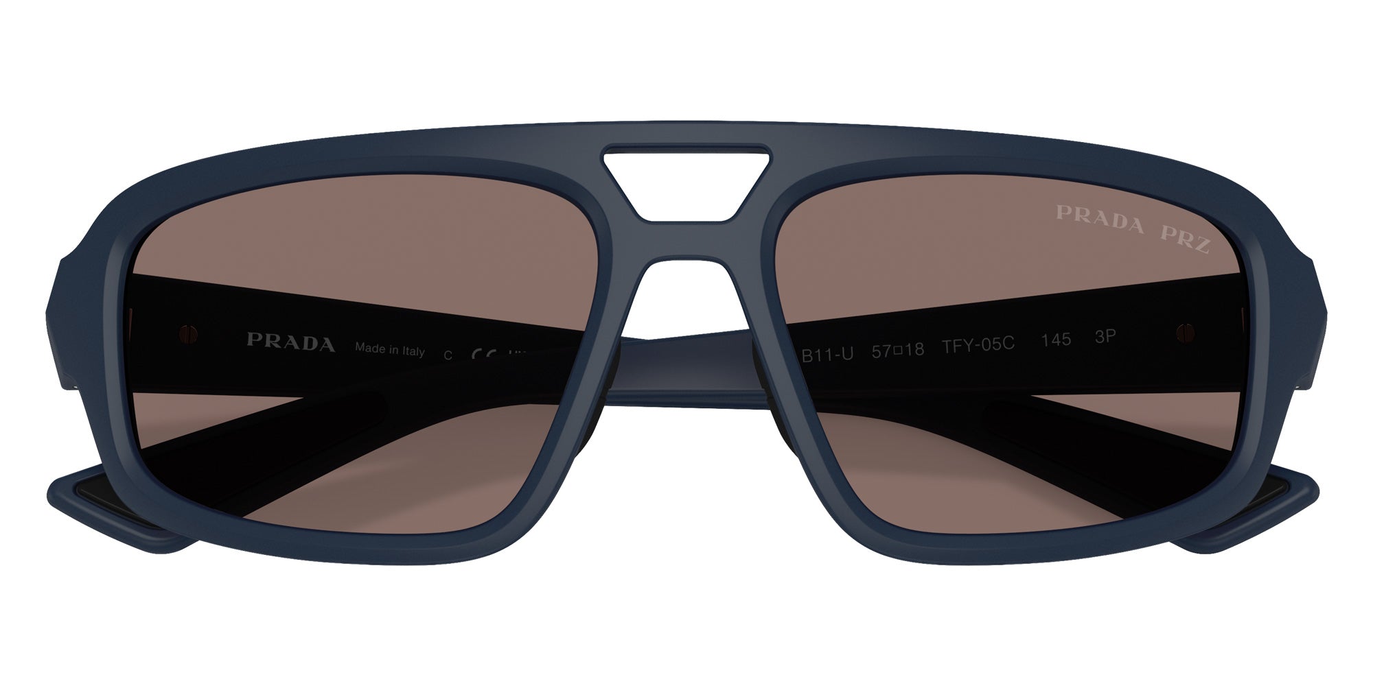 Prada Linea Rossa PS B11SU TFY05C 57 - Rubber Blue #id:psb11sutfy05c_s:108120