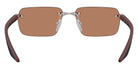 Prada Linea Rossa PS C52S 18X20D 57 - Matte Silver / Brown #id:psc52s18x20d_s:100115