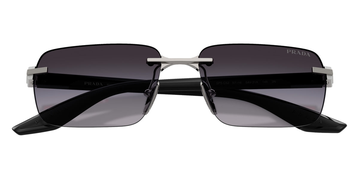 Prada Linea Rossa PS C52S 5AV31A 57 - Gunmetal / Gray Gradient #id:psc52s5av31a_s:106120