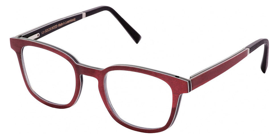 Gold & Wood GAW PULSAR 41 48 - Glossywood/Burgundy Bolivar/Ebony Tanganyika