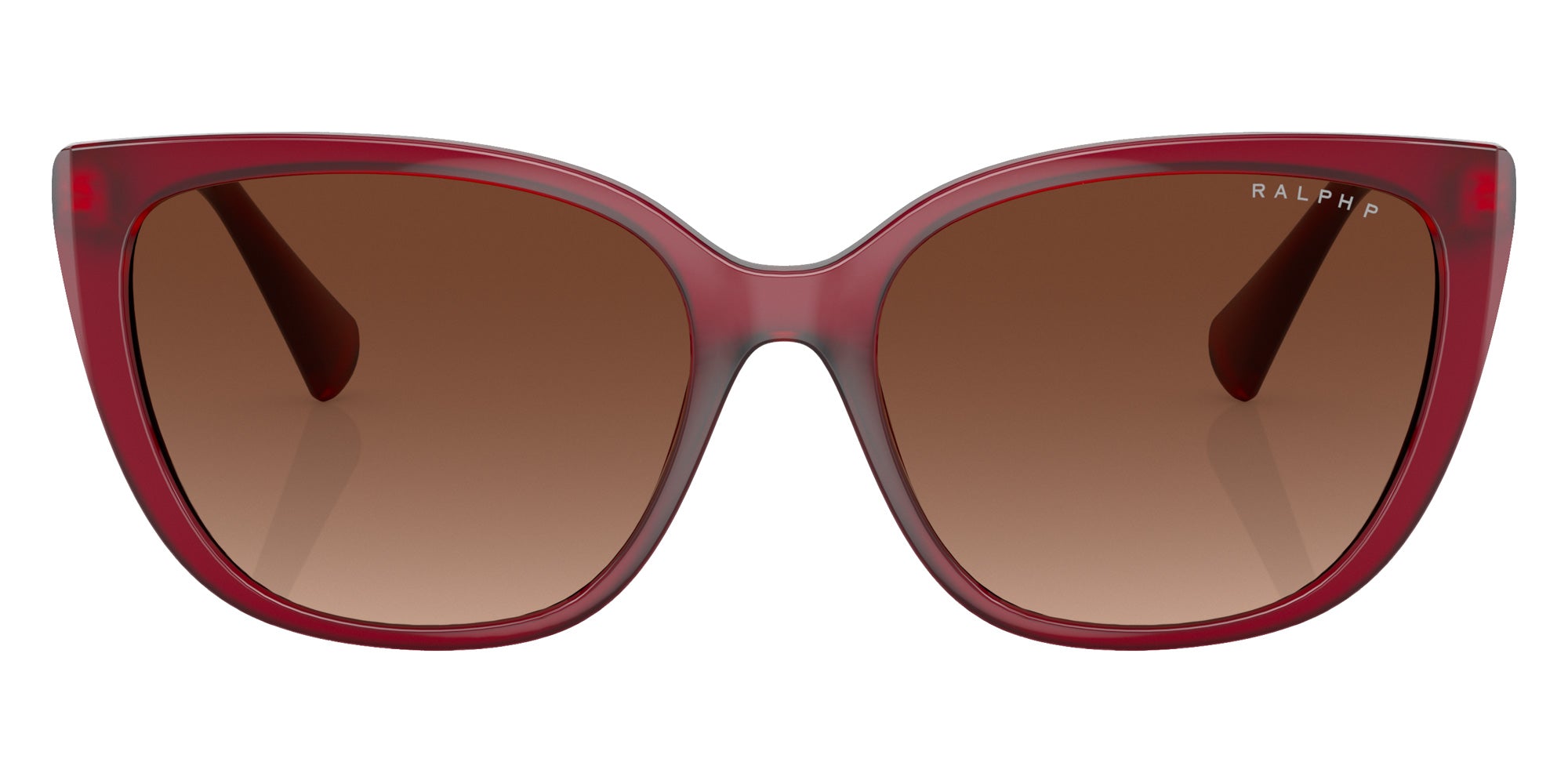 RALPH LAUREN RA5274 5800T5 56 - Transparent Bordeaux / Polarized Light Brown Gradient #id:ra52745800t5_s:100100