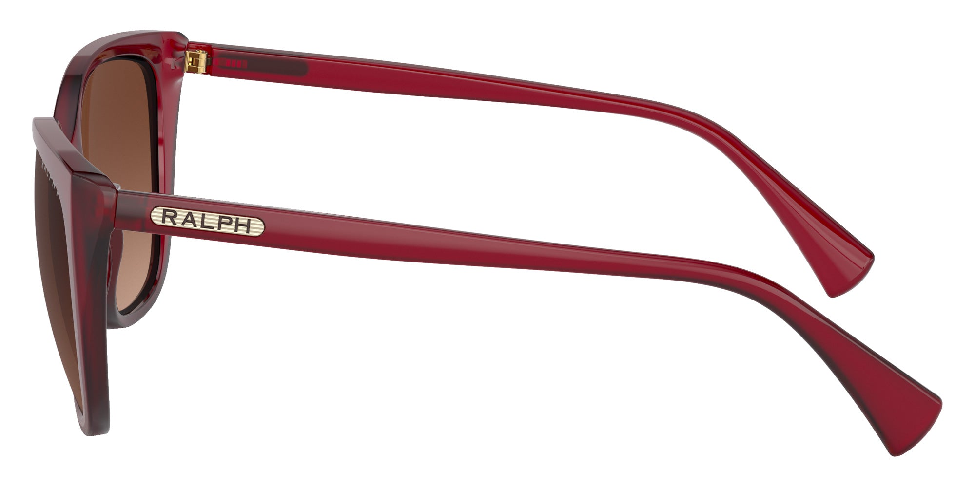 RALPH LAUREN RA5274 5800T5 56 - Transparent Bordeaux / Polarized Light Brown Gradient #id:ra52745800t5_s:100110