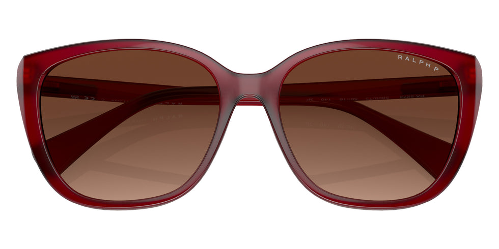 RALPH LAUREN RA5274 5800T5 56 - Transparent Bordeaux / Polarized Light Brown Gradient #id:ra52745800t5_s:100120
