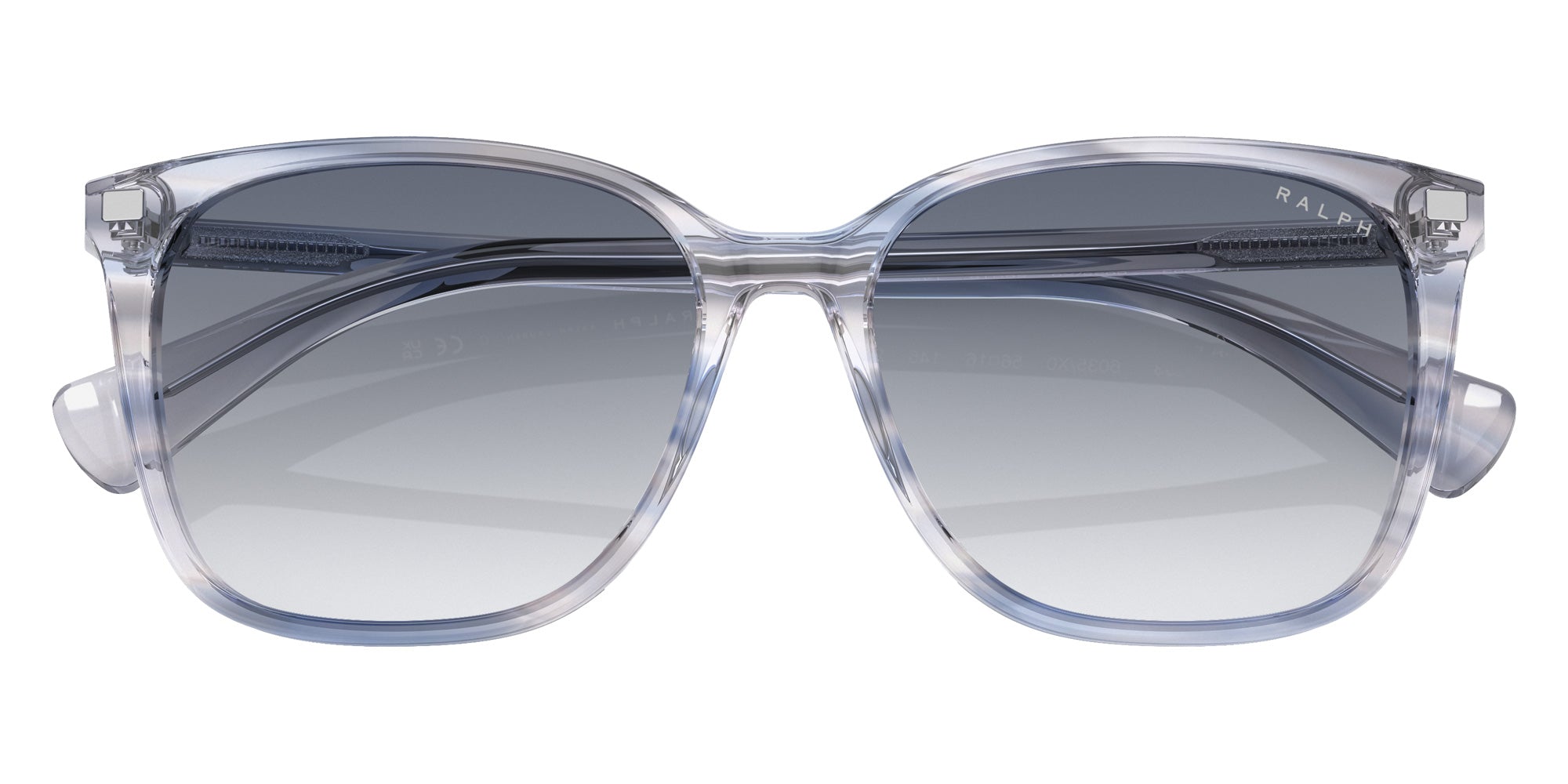 RALPH LAUREN RA5293 VVCV 6035X0 56 - Shiny Striped Blue Brown / Gradient Violet #id:ra52936035x0_s:102120