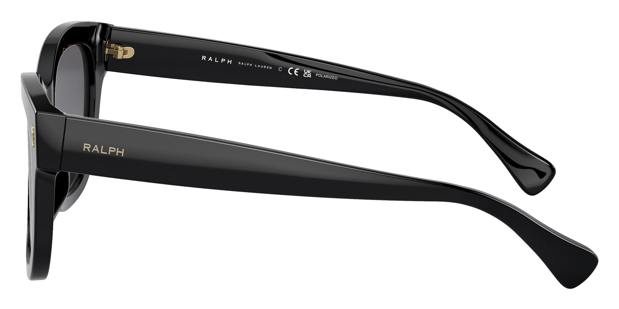 RALPH LAUREN RA5301U 5001T3 52 - Shiny Black / Gradient Polarized Gray #id:ra5301u5001t3_s:100110