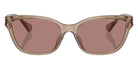 RALPH LAUREN RA5307U 612073 55 - Shiny Transparent Beige / Light Rose Brown #id:ra5307u612073_s:100100
