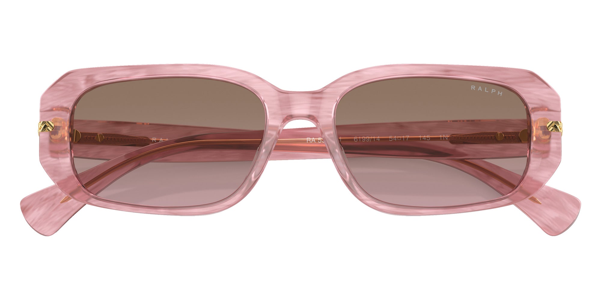 RALPH LAUREN RA5311U 619914 54 - Shiny Striped Rose / Brown Rose #id:ra5311u619914_s:102120