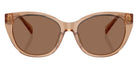 RALPH LAUREN RA5324U 582673 56 - Shiny Transparent Brown / Brown #id:ra5324u582673_s:102100